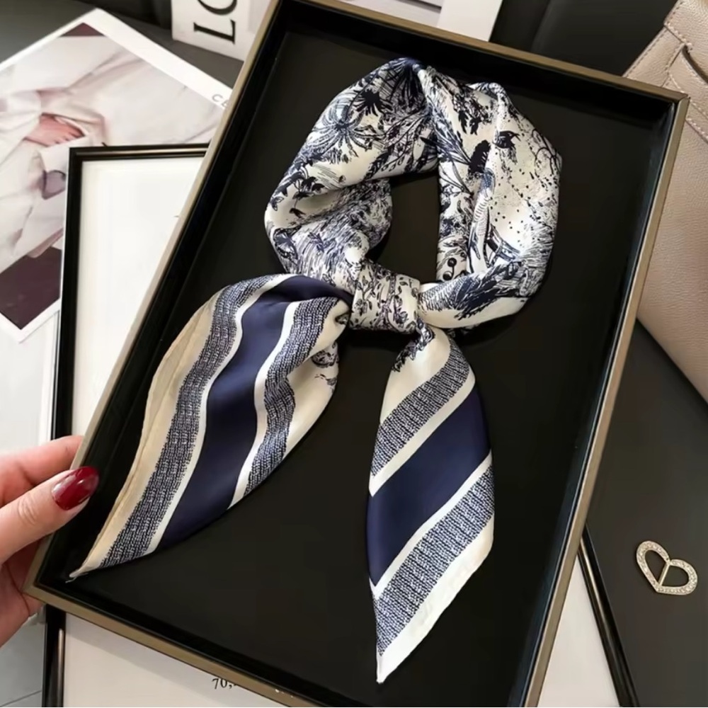 Silk filling Scarf